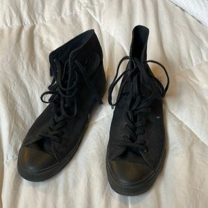 Converse Chuck Taylor Dainty High Tops- Black
